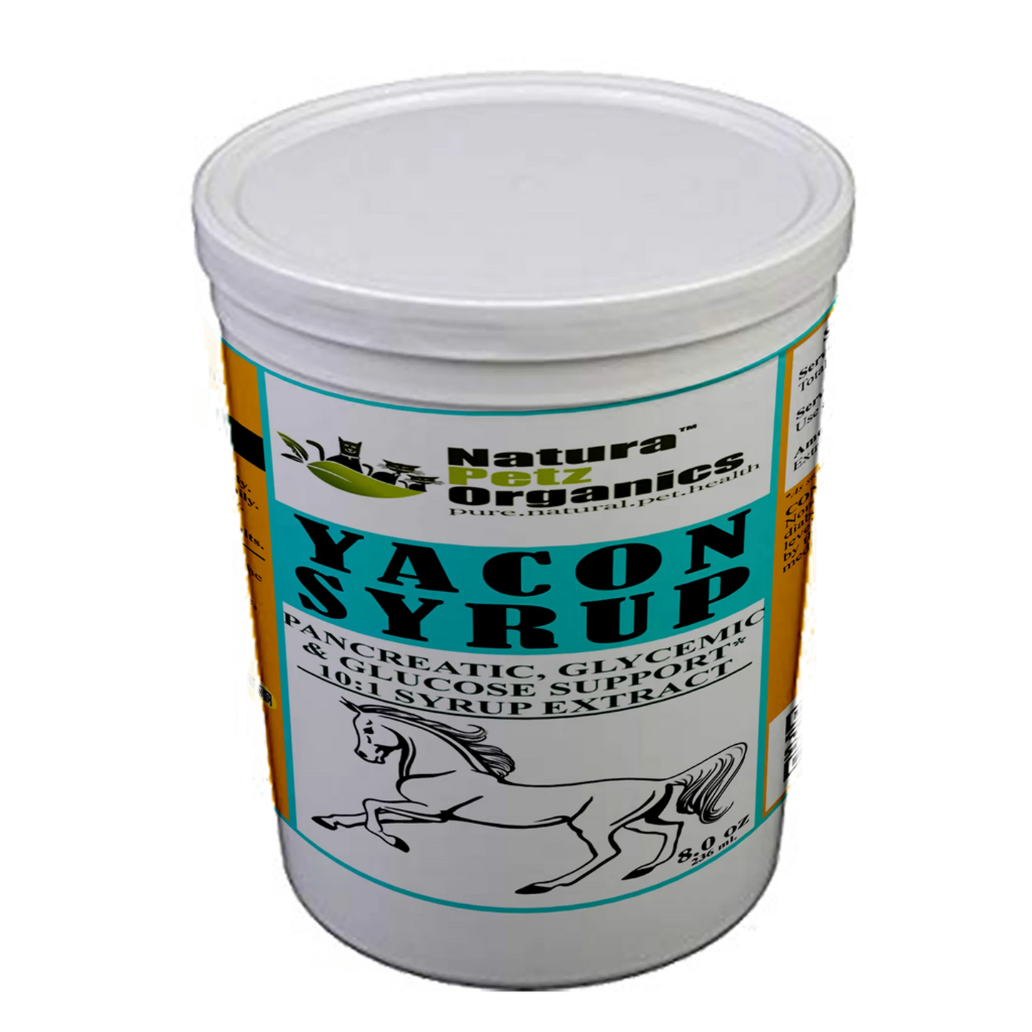 Yacon Leaf Syrup - Pancreatic Support* 10:1 The Petz Kitchen Yacon Syrup 10:1 Alcohol Free For Dogs & Cats* Meals & Treats