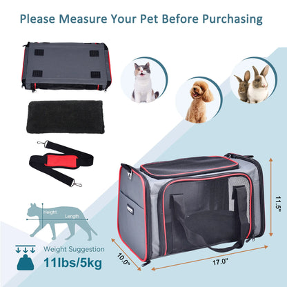 Soft-Sided Kennel Pet Carrier