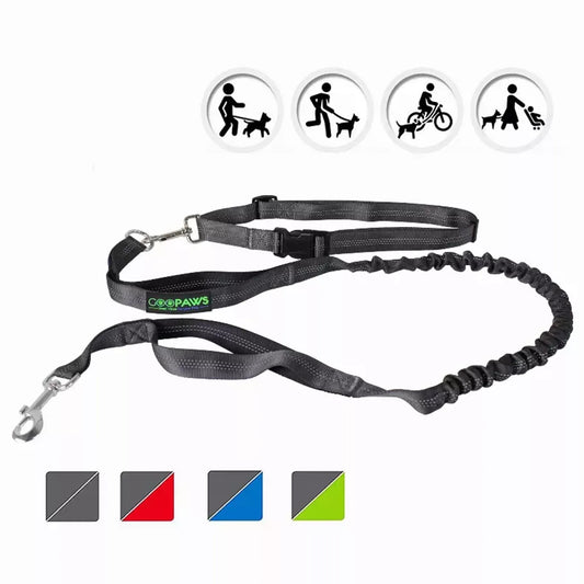 JESPET Hands Free Dog Leash for Running, Walking or Hiking