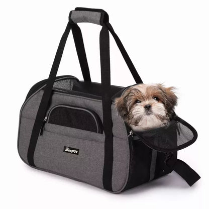 JESPET Soft-Sided Kennel Pet Carrier