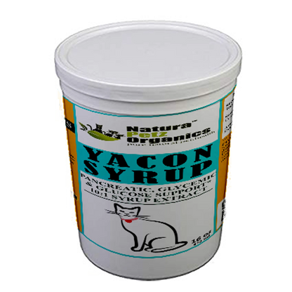 Yacon Leaf Syrup - Pancreatic Support* 10:1  The Petz Kitchen  Yacon Syrup 10:1 Alcohol Free  For Dogs & Cats* Meals & Treats