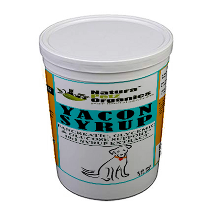 Yacon Leaf Syrup - Pancreatic Support* 10:1  The Petz Kitchen  Yacon Syrup 10:1 Alcohol Free  For Dogs & Cats* Meals & Treats