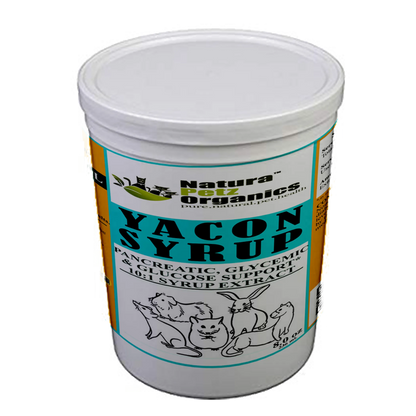 Yacon Leaf Syrup - Pancreatic Support* 10:1  The Petz Kitchen  Yacon Syrup 10:1 Alcohol Free  For Dogs & Cats* Meals & Treats