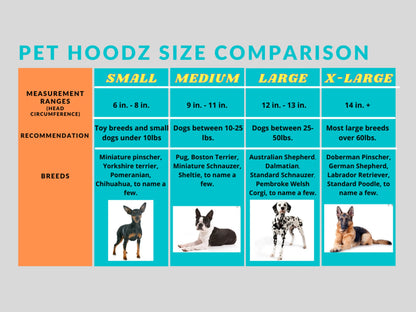 PET HOODZ DOG HOODIES FOR ANXIETY