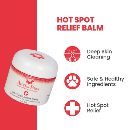 2 oz. Hot Spot Relief Balm -Neem & Tea Tree