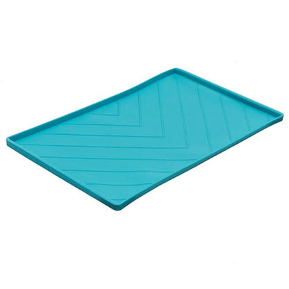 Messy Mutts Silicone Food Mat Raised Edge