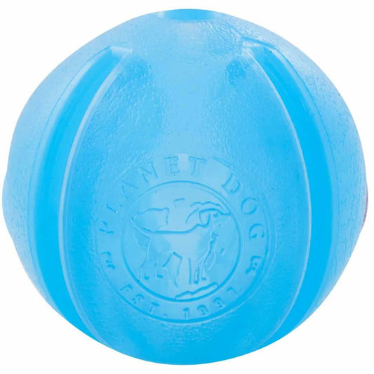 Planet Dog Orbee-Tuff Guru Treat-Dispensing Puzzle Dog Toy Blue