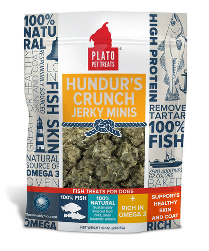 Plato Hundur's Crunch Jerky Minis