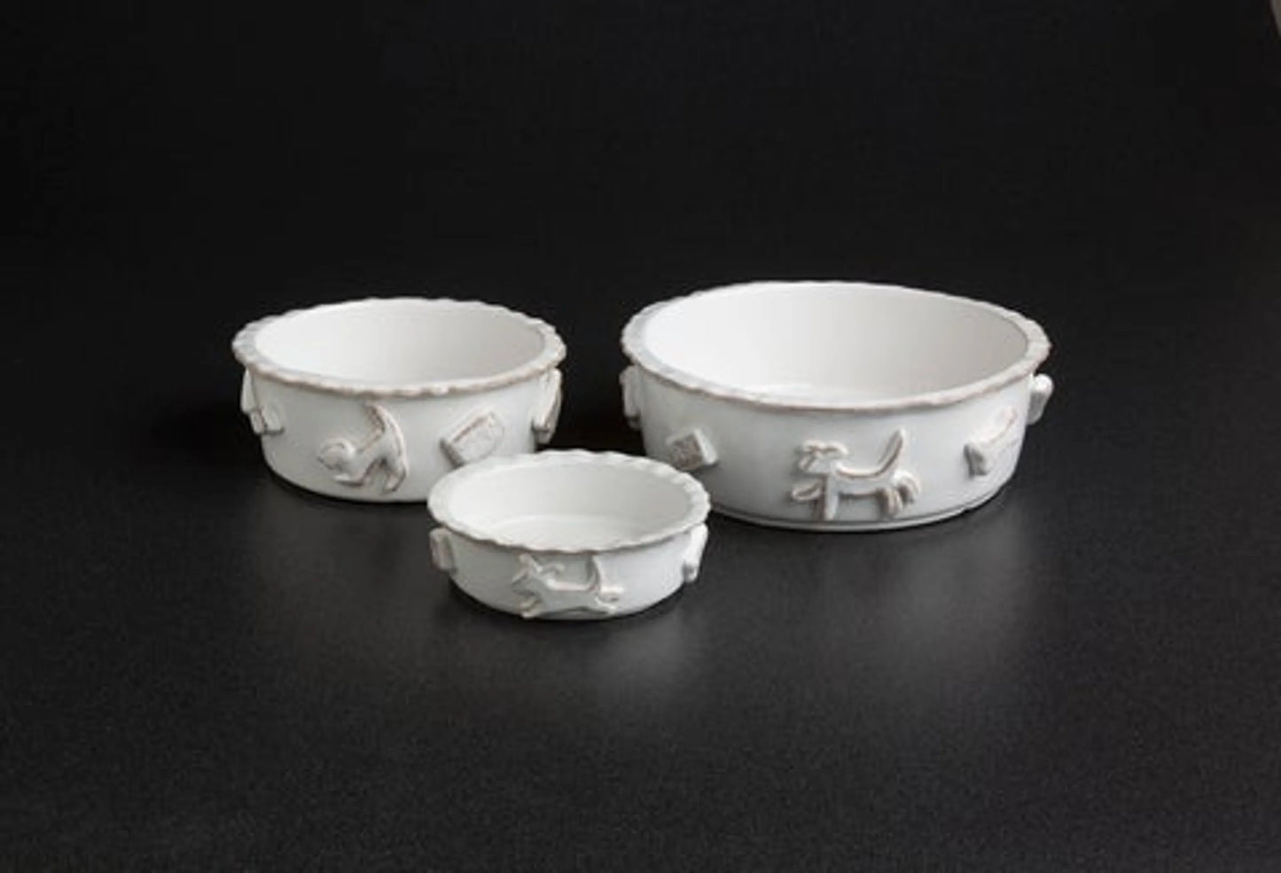 Carmel Ceramica Dog Food/Water Bowl