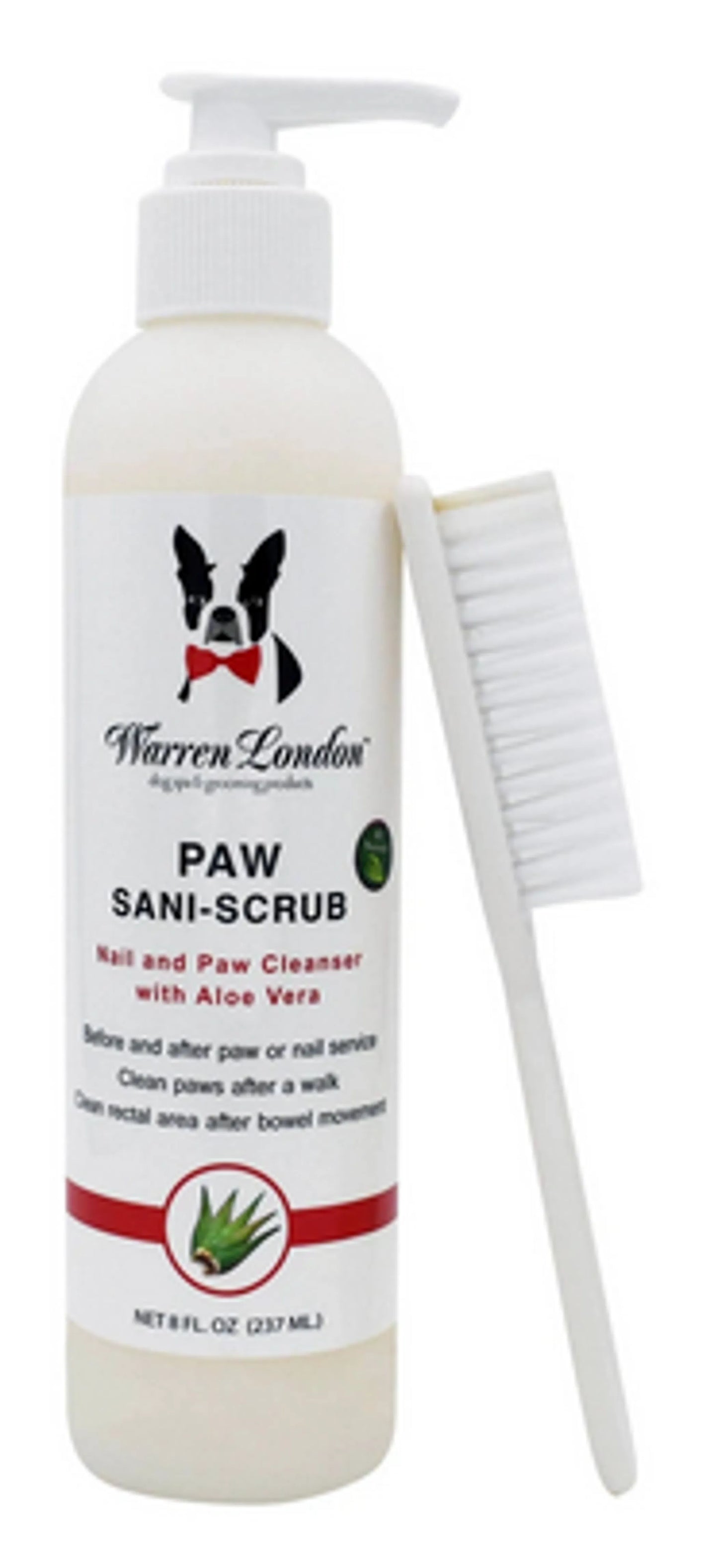 Paw Sani-Scrub with brush