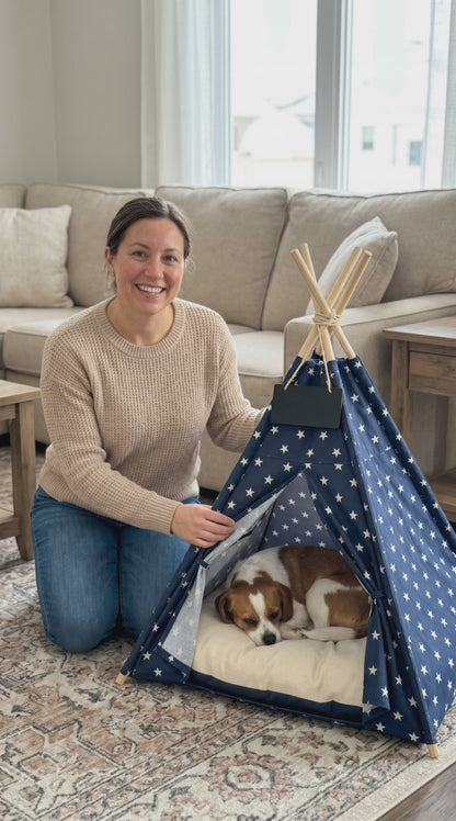 Canvas Pet Tent for Small and Medium Dogs